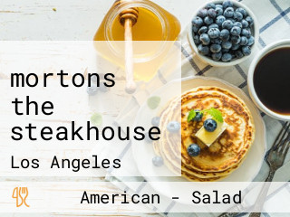 mortons the steakhouse