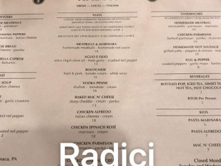 Radici opening hours