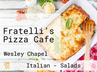 Fratelli’s Pizza Cafe