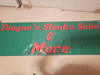 Teague's Steaks Subs More