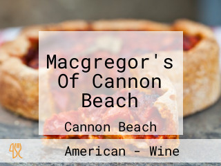 Macgregor's Of Cannon Beach