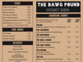 The Dawg Pound Gourmet Dawgs