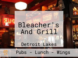 Bleacher's And Grill