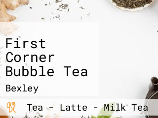 First Corner Bubble Tea