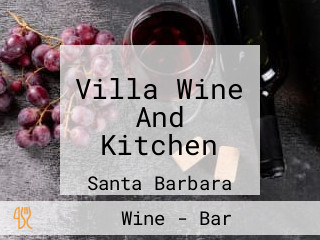 Villa Wine And Kitchen