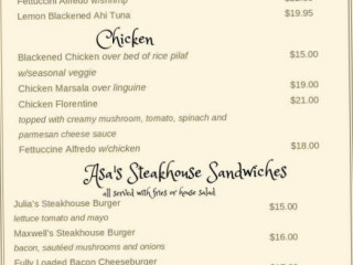 Asa's Steakhouse And Seafood