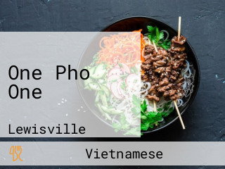 One Pho One
