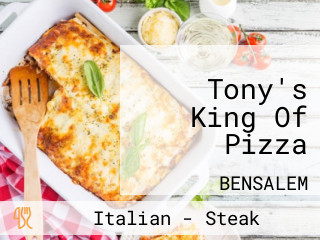 Tony's King Of Pizza