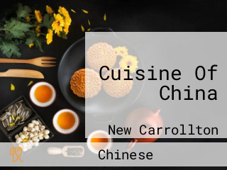 Cuisine Of China