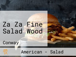 Za Za Fine Salad Wood