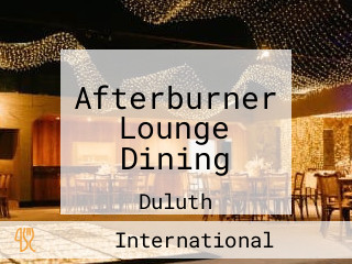 Afterburner Lounge Dining