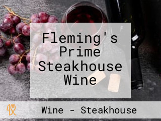 Fleming's Prime Steakhouse Wine
