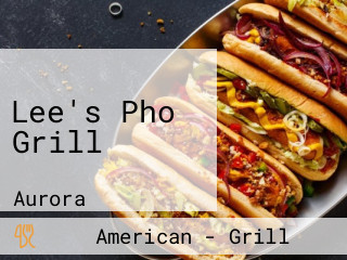 Lee's Pho Grill