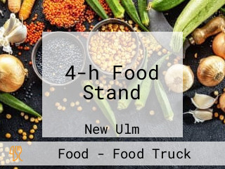 4-h Food Stand
