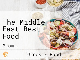 The Middle East Best Food
