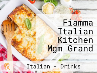 Fiamma Italian Kitchen Mgm Grand