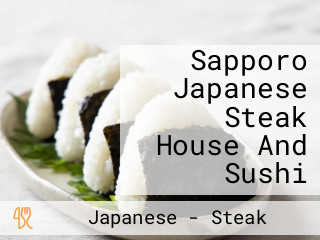Sapporo Japanese Steak House And Sushi