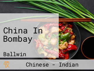 China In Bombay