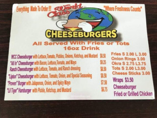 World Class Cheeseburgers