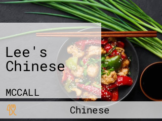 Lee's Chinese