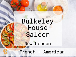 Bulkeley House Saloon