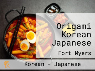 Origami Korean Japanese