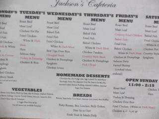 Jackson's Cafeteria
