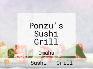 Ponzu's Sushi Grill