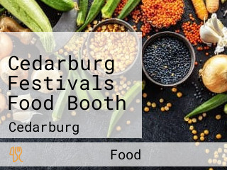 Cedarburg Festivals Food Booth