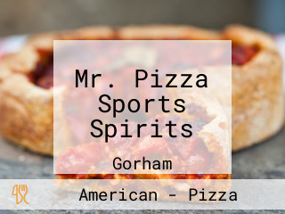 Mr. Pizza Sports Spirits