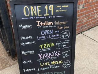 One19 Craft Kitchen And Brewery