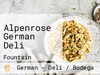 Alpenrose German Deli
