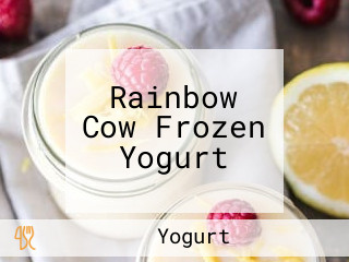 Rainbow Cow Frozen Yogurt