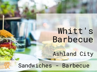 Whitt's Barbecue