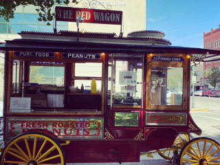 Red Popcorn Wagon