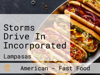 Storms Drive In Incorporated