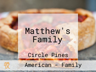 Matthew's Family