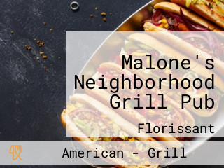 Malone's Neighborhood Grill Pub