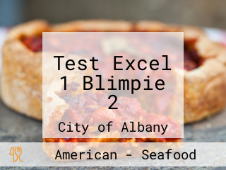 Test Excel 1 Blimpie 2