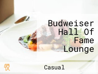 Budweiser Hall Of Fame Lounge