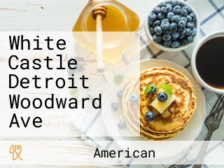 White Castle Detroit Woodward Ave