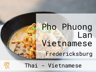 Pho Phuong Lan Vietnamese