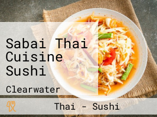 Sabai Thai Cuisine Sushi