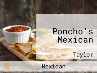 Poncho's Mexican