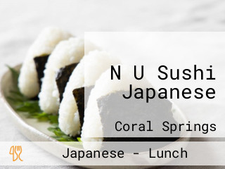 N U Sushi Japanese