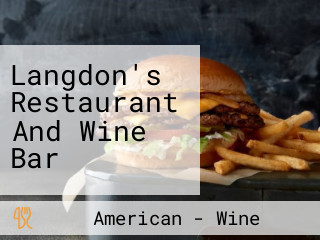 Langdon's Restaurant And Wine Bar