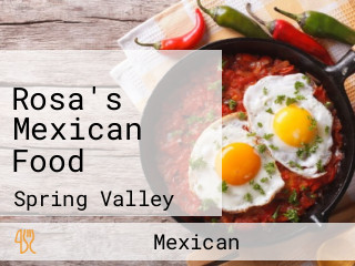 Rosa's Mexican Food