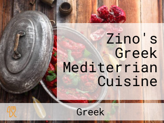 Zino's Greek Mediterrian Cuisine