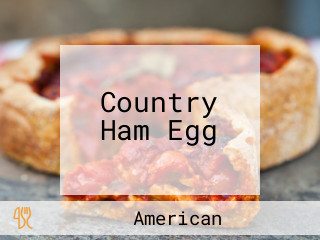 Country Ham Egg