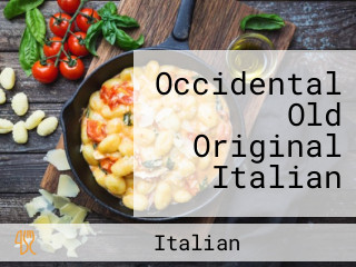 Occidental Old Original Italian